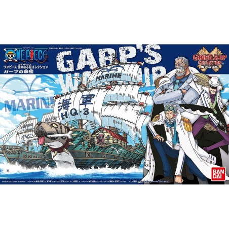 Maquette - Grand Ship - One Piece - Monkey D. Garp