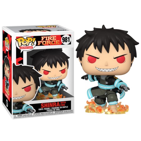 POP - POP Animation - Fire Force - 981 - Shinra Kusakabe