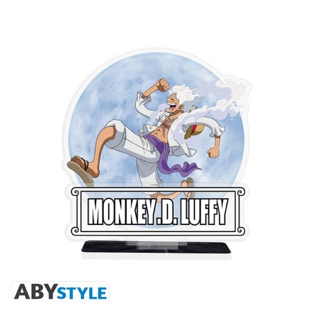 Figurine Statique - Acryl - One Piece - Le guerrier de la libération - Monkey D. Luffy