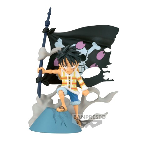 Figurine Statique - WCF - One Piece - Log Stories - Monkey D. Luffy