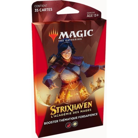 Cartes (JCC) - Booster sous Blister - Magic The Gathering - Booster Thématique - Strixhaven Forsapience