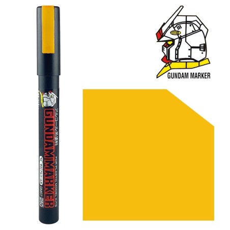 Marqueur pour maquettes - Accessoires maquettes - Gundam - Jaune