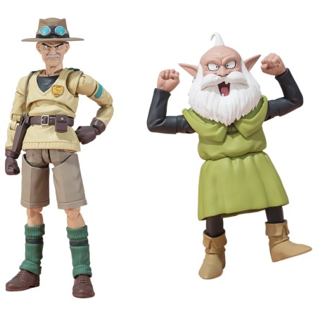 Figurine articulée - S.H.Figuarts - SandLand - Rao & Thief pack