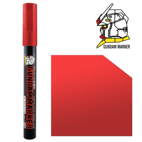 Marqueur pour maquettes - Accessoires maquettes - Gundam - Méta Rouge