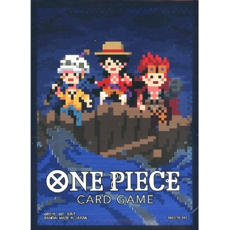Protège-cartes - One Piece - The Three Captains (Pixel)
