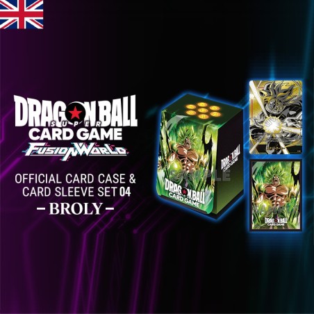 Cartes (JCC) - Boîte à Cartes - Dragon Ball - Card Case and Card Sleeves Set 04 - Broly
