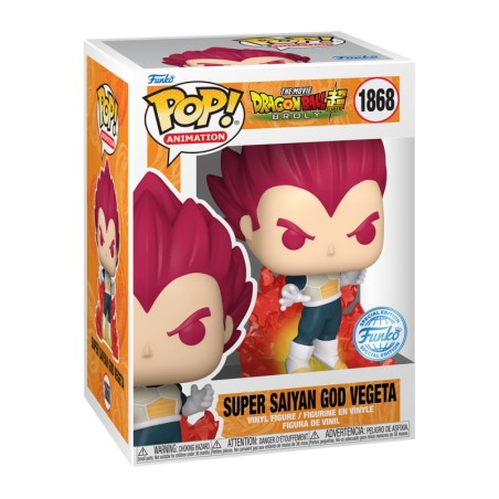 POP - POP Animation - Dragon Ball - 1868 - Super Saiyan God Vegeta - Special Edition