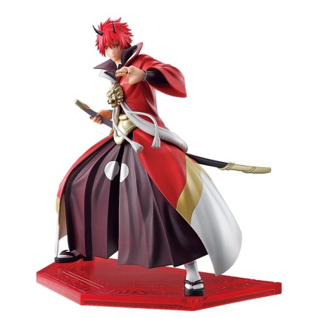 Figurine Statique - Ichibansho - Moi, quand je me réincarne en Slime - Benimaru - Red Lotus Bond - Benimaru, Général Samouraï