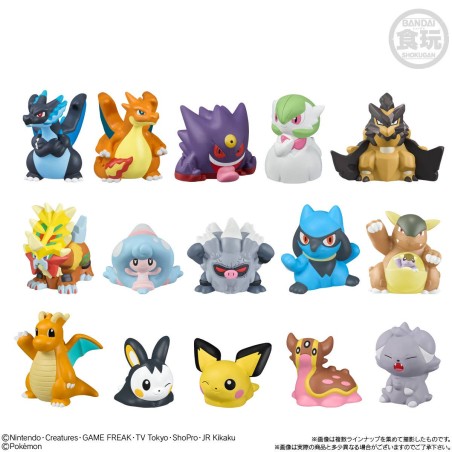Figurine Statique - Pokemon - Mega Dracaufeu X & Mega Dracaufeu Y