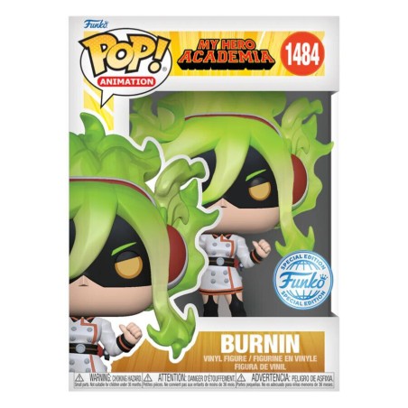 POP - POP Animation - My Hero Academia - 1484 - Burnin (Moe Kamiji)