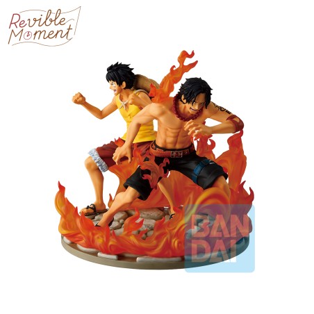 Figurine Statique - Ichibansho - One Piece - Ace & Luffy
