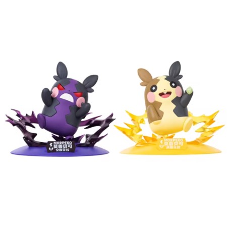 Figurine Statique - Prime Figure - Pokemon - 877 - Mode Affamé & Rassasié - Morpeko