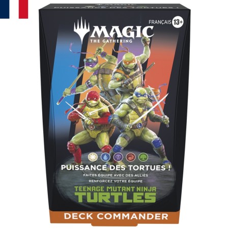 Cartes (JCC) - Deck de Commander - Magic The Gathering - Commander Deck - Teenage Mutant Ninja Turtles