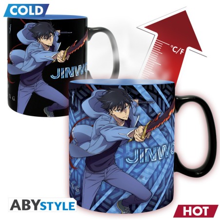 Mug - Thermo-réactif - Solo Leveling - Jinwoo & Igris