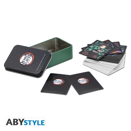 Jeu de cartes - Classique - Indépendant de la langue - Demon Slayer - 54 Cartes