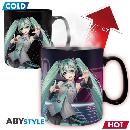 Mug - Thermo-réactif - Vocaloïd - Welcome to the show - Hatsune Miku