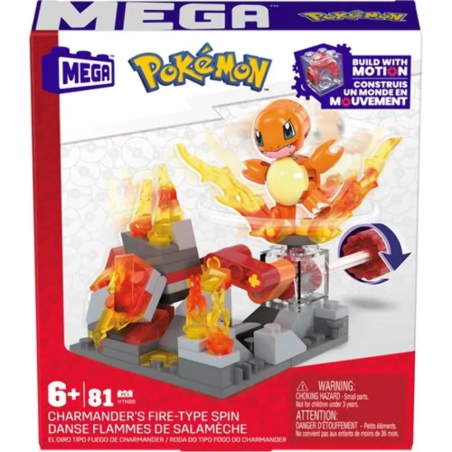 Jeu de construction - Pokemon - Salamèche