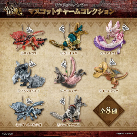 Figurine Statique - Shokugan - Monster Hunter - Mascot Charm Collection