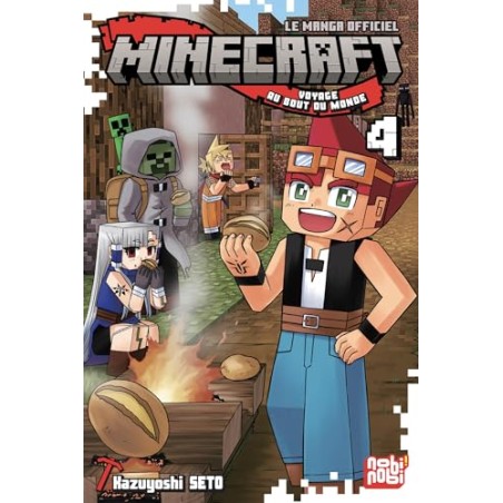 Minecraft, le manga officiel - Voyage au bout du monde - Tome 4