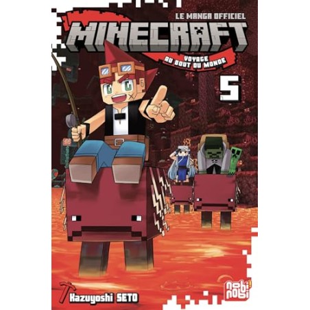 Minecraft, le manga officiel - Voyage au bout du monde - Tome 5