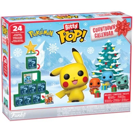 POP - Calendrier de l'avent - Bitty - Pokemon - 2026 - "Countdown Calendar Pokemon"