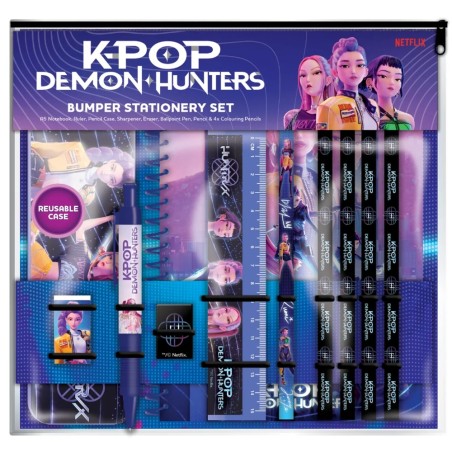 Set de papeterie - KPop Demon Hunters - Huntrix