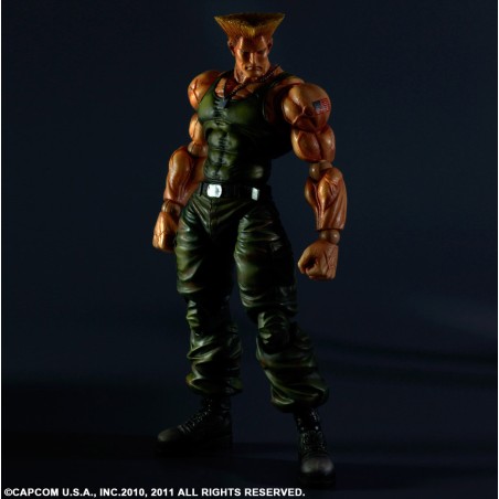Figurine articulée - Play Arts - Street Fighter - Guile
