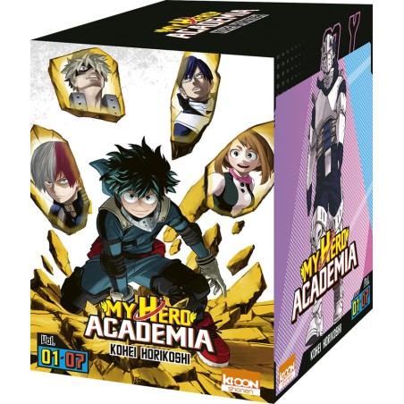 My Hero Academia - Coffret intégrale 1 à 7