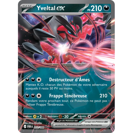 Yveltal-ex — Équilibre Parfait — 053 — Holo — NM