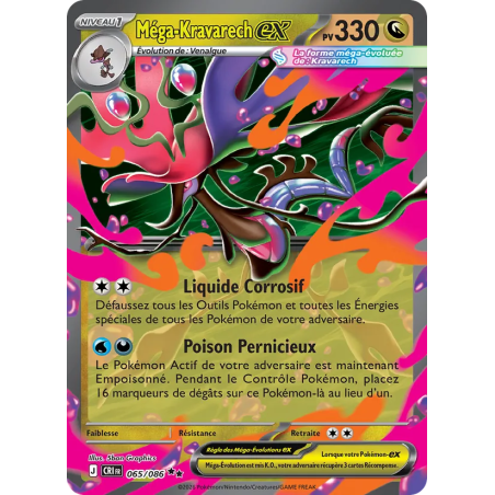 Méga-Kravarech-ex — Chaos Ascendant — 065 — Holo — NM