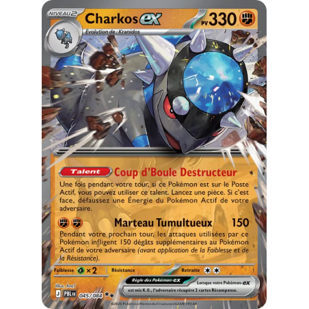 Charkos-ex — Nuit Noire — 045 — Holo — NM