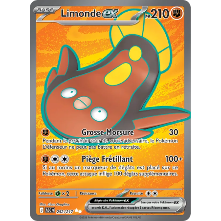 Limonde-ex — Héros Transcendants — 252 — Holo — NM