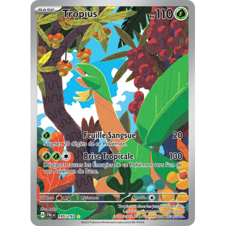 Tropius — Évolutions à Paldea — 195 — Holo — NM