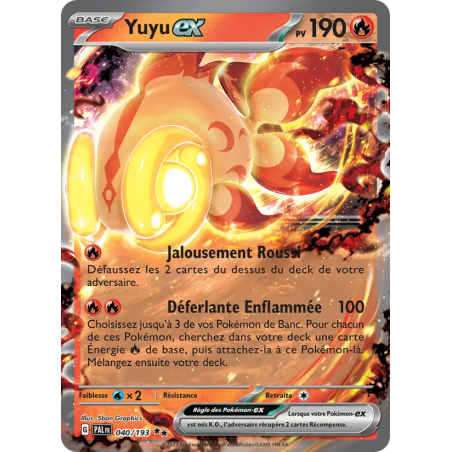 Yuyu-ex — Évolutions à Paldea — 040 — Holo — NM