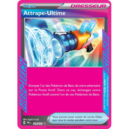 Attrape-Ultime — Évolutions Prismatiques — 119 — Holo — NM