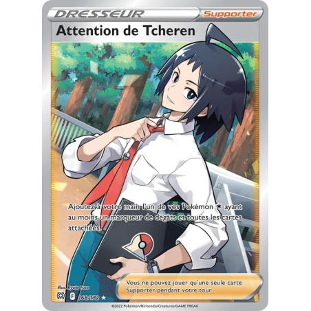 Attention de Tcheren — Stars Étincelantes — 168 — Holo — NM