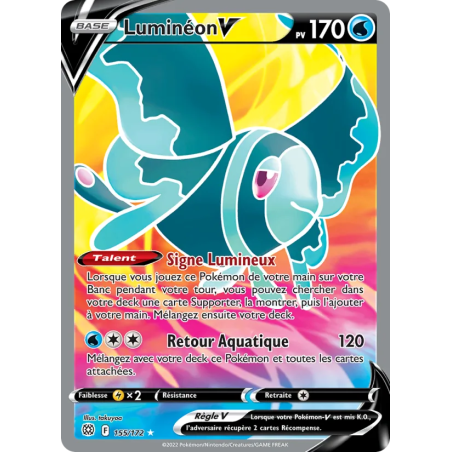 Luminéon V — Stars Étincelantes — 155 — Holo — NM