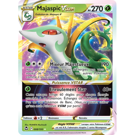 Majaspic VSTAR — Tempête Argentée — 008 — Holo — NM