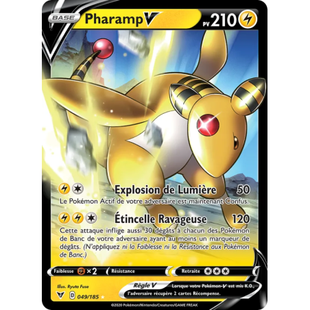Pharamp V — Voltage Éclatant — 49 — Holo — NM