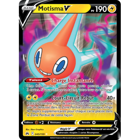 Motisma V — Zénith Suprême — 045 — Holo — NM