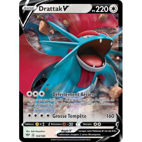 Drattak V — Ténèbres Embrasées — 143 — Holo — NM