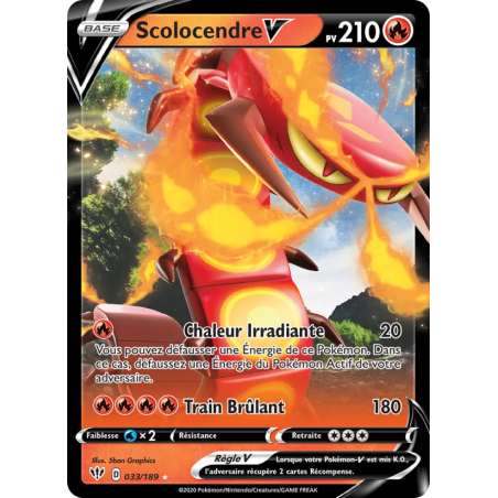 Scolocendre V — Ténèbres Embrasées — 33 — Holo — NM