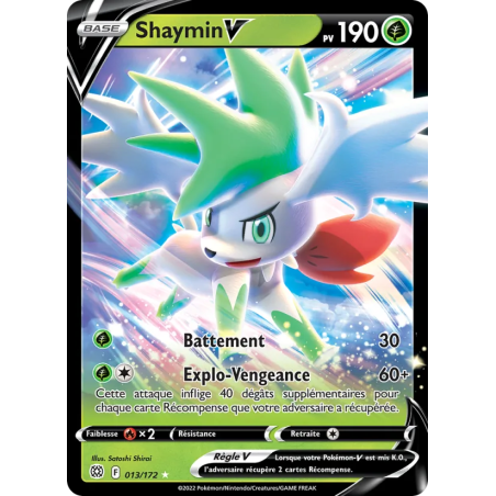 Shaymin V — Stars Étincelantes — 013 — Holo — NM