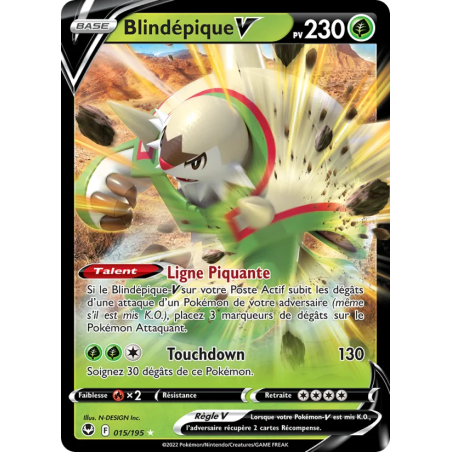 Blindépique V — Tempête Argentée — 015 — Holo — NM