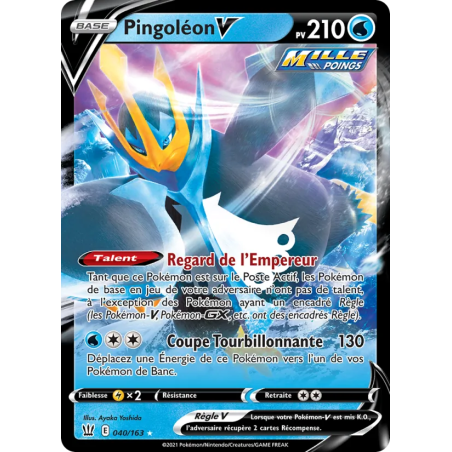Pingoléon V — Styles de combat — 40 — Holo — NM