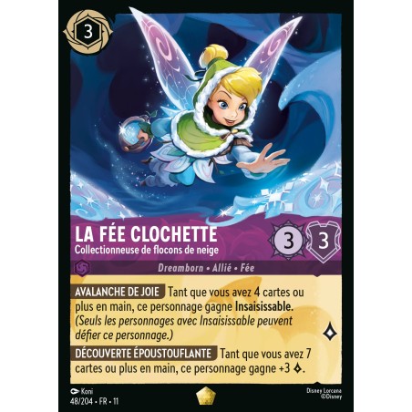 Tinker Bell — Snowflake Collector — Winterspell — 48 — Normale — NM