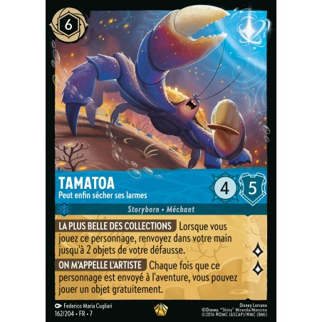 Tamatoa — Happy as a Clam — Archazia's Island — 162 — Normale — NM