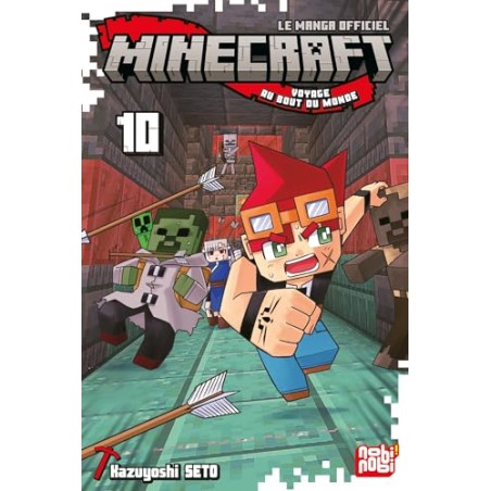 Minecraft, le manga officiel - Voyage au bout du monde - Tome 10