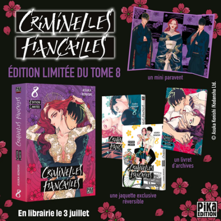 Criminelles fiançailles - Tome 8 - Édition collector