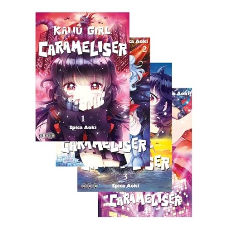 Kaijû Girl Carameliser - Pack Tomes 1 à 4 - Coffret